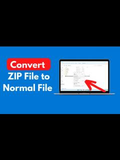 [画像][x]How to Convert ZIP File to Normal File on Windows 11 (Updated) - YouTube 余白なし