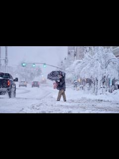 [画像][x]Weather Updates: Late-Winter Storm Brings Snow and Rain to the ... 余白なし