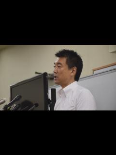[画像][x]橋下氏、離党を正式表明 維新、党分裂の可能性 - YouTube 余白なし