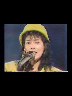 [画像][x]刀根麻理子 - マリオネットの夜 (1988 on TV) - YouTube 余白なし