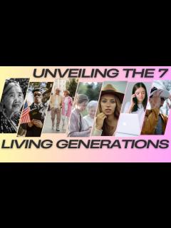 [画像][x]Generations Unveiled: The 7 Living Generations Explained - YouTube 余白なし