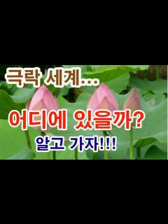 [画像][x]극락세계 어디에 있을까? 알고 가자!! (불교 이야기, 사찰 이야기, 윤회 사상, 육도 윤회, 극락, 서방정토, 극락 관련 불경 ... 余白なし