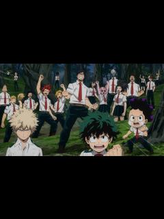 [画像][x]『僕のヒーローアカデミア』（ヒロアカ）TVアニメ第3期PV第2弾／OPテーマ：「ODD FUTURE」UVERworld - YouTube 余白なし