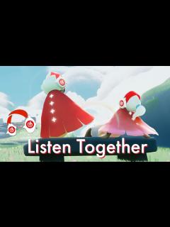 [画像][x]Sky星を紡ぐ子供たち 中国サーバー限定 新機能の「一緒に聴こう！」について Sky光遇 - YouTube 余白なし