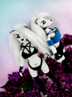 [画像][x]Custom Loona Wolf Doll , Yiff, Anthro Art Doll, Nsfw Plush, Custom ... 余白なし