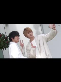 [画像][x]【TVガイドdan vol.29】萩原利久×神尾楓珠メイキング動画 - YouTube 余白なし