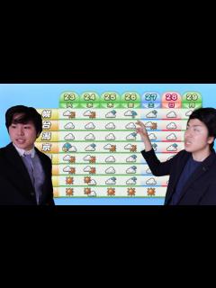 [画像][x]【ミヤネ屋あるある】蓬莱さんの天気予報に被せがちな宮根誠司と謎のアンミカ - YouTube 余白なし