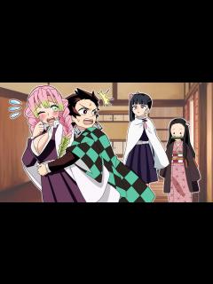 [画像][x]甘露寺蜜璃と炭治郎の秘密の特訓をカナヲに目撃された結果ww 炭治郎「か、かんろじさん・・・」【刀鍛冶の里/きめつのやいば/声真似 ... 余白なし