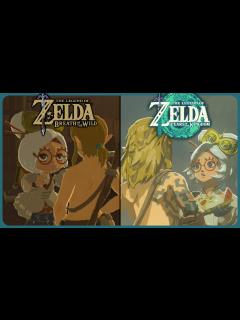 [画像][x]Purah reacts to half naked Link - Zelda: Breath of the Wild & Tears of ... 余白なし