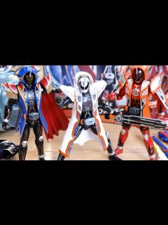 [画像][x]ダークゴーストがムゲン魂に！プレバン限定 GCPB02 仮面ライダーダークゴースト & ナポレオン & ダーウィンゴーストセット レビュー ... 余白なし