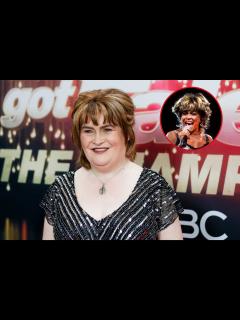 [画像][x]Susan Boyle Covers Tina Turner's "Proud Mary": Listen 余白なし