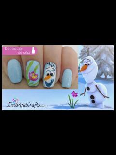 [画像][x]アナと雪の女王！感動ネイル集！スライドショー！ディズニーアニメ disney nail - YouTube 余白なし