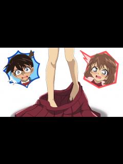[画像][x]灰原のスカートが...【名探偵コナン 余白なし
