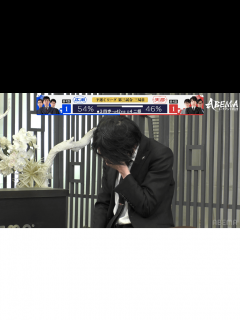 [画像][x]ABEMAトーナメント2023 - 予選 - 佐藤天彦九段の悩まし気な姿[予選C-3] (将棋) | 無料動画・見逃し配信を見るなら | ABEMA 余白なし