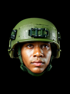 [画像][x]Download Army Green Combat Helmet Png 52 | Wallpapers.com 余白なし