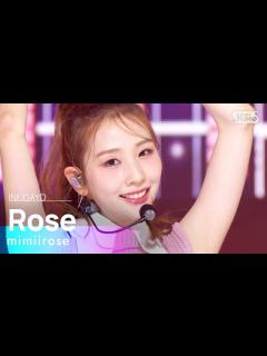 [画像][x]mimiirose(미미로즈) - Rose @인기가요 inkigayo 20220925 - YouTube 余白なし