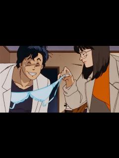 [画像][x]シティーハンター || 冴羽 獠は守っていた女の子のシャツを盗んだ [ City Hunter Anime ] - YouTube 余白なし