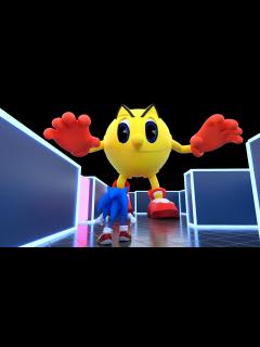 [画像][x]Sonic the Hedgehog vs Pac-man (Unleashed) - YouTube 余白なし