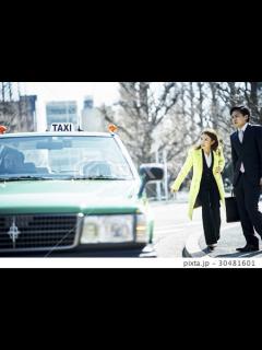 [画像][x]タクシー ビジネスマン 乗車拒否の写真素材 [30481601] - PIXTA 余白なし