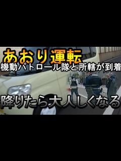 [画像][x]【あおり運転】 降りたら大人しくなった。 警察の前では謝る？ - YouTube 余白なし