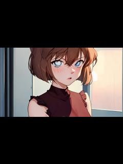[画像][x]名探偵コナン 灰原哀 はいばら あい デート Detective Conan haibara ai Date - YouTube 余白なし