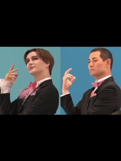 [画像][x]Matt風メイクの桑田真澄、同じポーズで親子出演／イシダ CM＋メイキング＋インタビュー - YouTube 余白なし