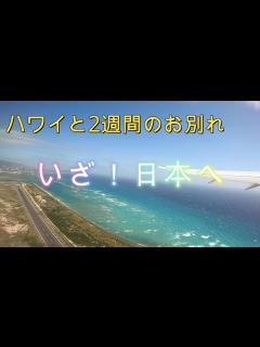 [画像][x]【出発の時！ハワイ移住して2年ぶりの帰国☆いざ！日本へ】ラックとお別れ・空港の様子・変わった横浜 - YouTube 余白なし
