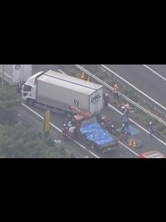 [画像][x]名神高速道路で車4台が絡む事故 4人がけが 小牧IC～一宮IC（下り）が通行止め （15時30分現在） - YouTube 余白なし