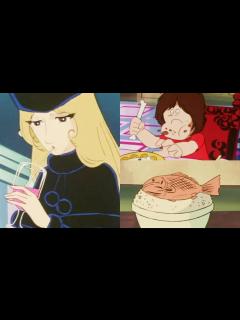 [画像][x]メーテルと鉄郎のお食事・飲み物まとめ①【銀河鉄道999】 - YouTube 余白なし