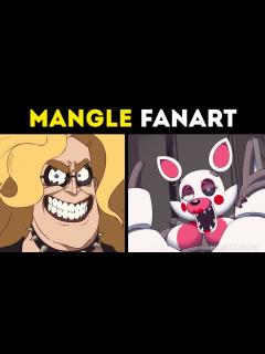 [画像][x]MANGLE FANART | RULE 34 | FNAF FULL ANIMATION | #r34 - YouTube 余白なし