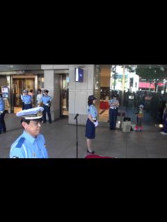 [画像][x]交通安全・思いやりキャンペーン～一日警察署著長委嘱式（黛英里佳姫） - YouTube 余白なし