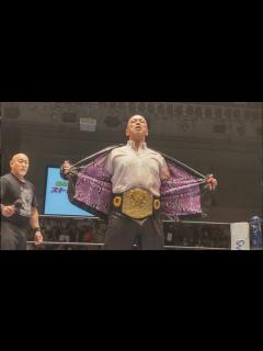 [画像][x]平成のテロリスト”村上和成、間下隼人を破り格闘家人生初のベルト奪取「俺が佐山サトルの一番弟子だ」…6・20後楽園全成績 - YouTube 余白なし