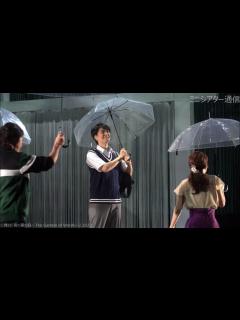 [画像][x]舞台『言の葉の庭～The Garden of Words～』公開ゲネプロ／岡宮来夢・谷村美月ほか - YouTube 余白なし