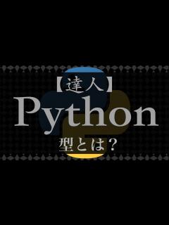 [画像][x]型(Type)とは？【達人Python】#1 - YouTube 余白なし