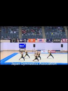 [画像][x]2014全日本新体操男子団体総合優勝_青森大学 - YouTube 余白なし