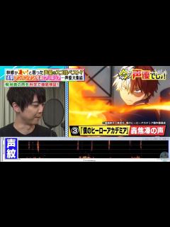 [画像][x]梶裕貴10キャラの生アフレコ ① ‐ Kaji Yuki voices 10 different characters① - YouTube 余白なし