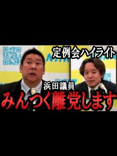 [画像][x]浜田議員「みんなでつくる党」を離党します！/ 大津綾香との代表権をめぐる争いの行方は？内閣に法律の瑕疵を質問します！【 NHKから国民を守る党 ... 余白なし