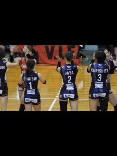 [画像][x]Volleyball バレーボール Vリーグ カノアラウレアーズ福岡 背番号2 賀谷 明日光選手 ③ - YouTube 余白なし