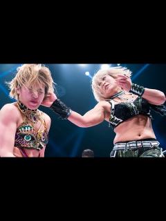 [画像][x]【スターダム】師弟対決で小波が朱里に喝入れの一発！『今日の試合で自分自身さらに覚醒できたと思ってます。この闘いは絶対に無駄にはしません。』-4 ... 余白なし