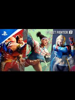 [画像][x]『ストリートファイター6』ザンギエフ、リリー、キャミィ（Zangief, Lily, Cammy）ゲームプレイトレーラー - YouTube 余白なし