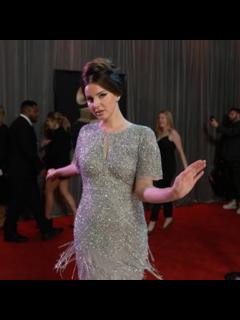 [画像][x]Lana Del Rey - 2020 Grammy Awards Glambot 余白なし
