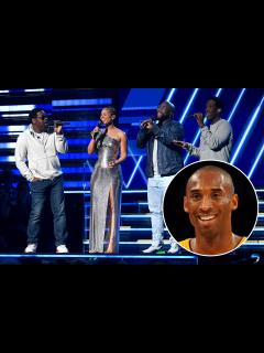 [画像][x]Watch Alicia Keys and Boyz II Men’s emotional Grammys tribute to Kobe ... 余白なし