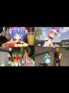 [画像][x]【東方MMD第2部】短編動画集① - ニコニコ動画 余白なし