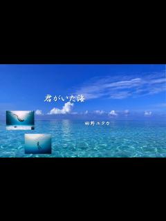 [画像][x]「君がいた海」田野ユタカ ♪君がいる最後の海を覚えていよう・・・ - YouTube 余白なし