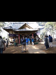 [画像][x]6500千葉県四街道市和良比の皇産霊神社の境内（はだか祭） H29wrb1 - YouTube 余白なし