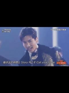 [画像][x]東方神起【Reboot】FNS歌謡祭 - YouTube 余白なし