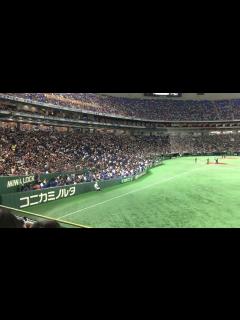 [画像][x]東京ドーム 外野指定席 ライト応援席 眺め 見え方 - YouTube 余白なし
