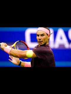 [画像][x]US Open: Rafael Nadal recovers to secure first-round victory | Tennis ... 余白なし