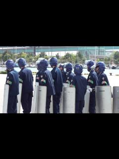 [画像][x]兵庫県警機動隊合同訓練 - YouTube 余白なし