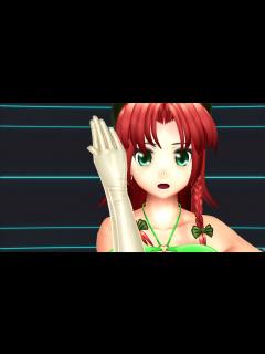 [画像][x]水着の美鈴のドーナツホール - YouTube 余白なし